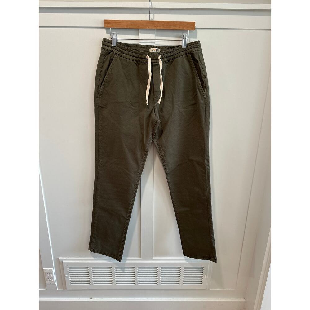 Marine Layer Slim Fit Elastic Waist Pants Size L